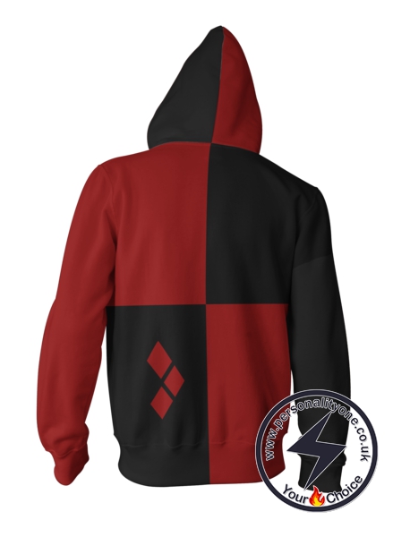 Harley Quinn - Harley Quinn ZipUp 3D - Harley Quinn Hoodies Jackets